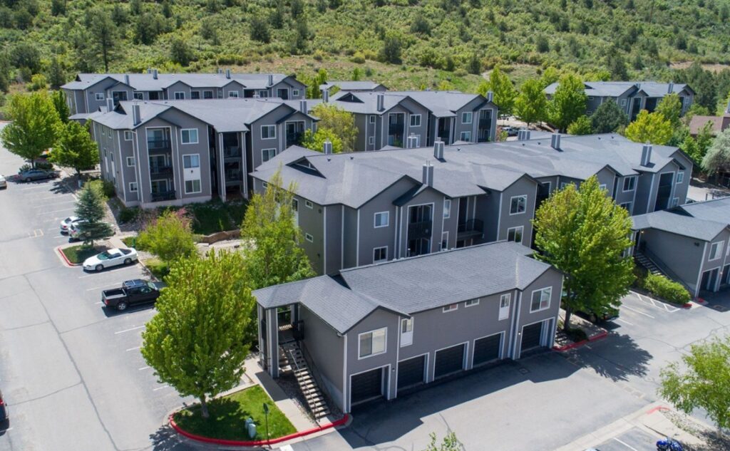 skyline property aerial