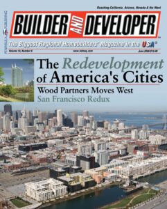 pages from wood partners profile in builder developer magazine original issue